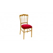 Cheltenham gold mit Sitzkissen rot