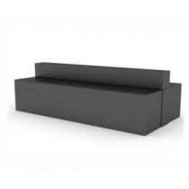 "New Lounge Bed" Mittellehne schwarz
