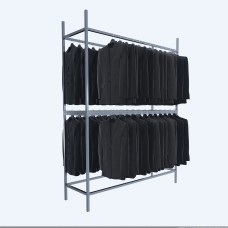 Garderobenständer doppelt hoch 160 x 50 x H 210cm 