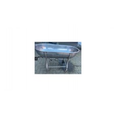 Mengmulde Alu 200 Liter, fahrbar