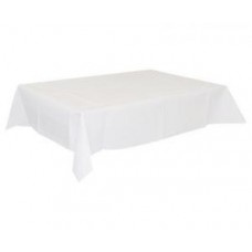 Tischdecke 1,30x2,80 m, weiß oder 1,30x 2,60m
